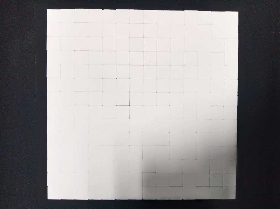 直粘型氧化铝耐磨陶瓷衬片