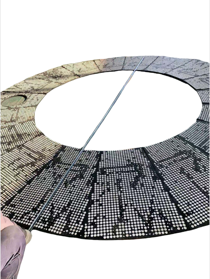 耐磨陶瓷橡胶二合一复合板